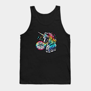 Christmas unicorn Tank Top